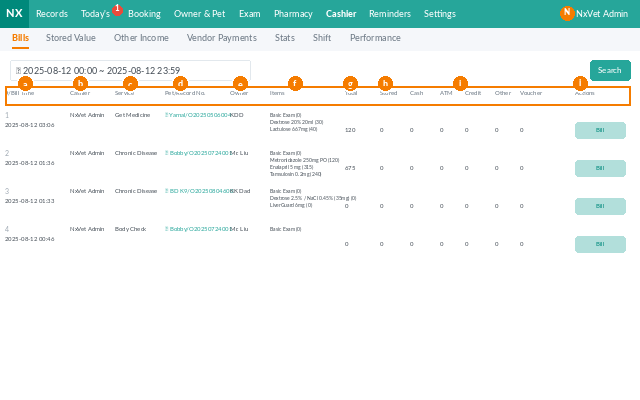 Query Bills